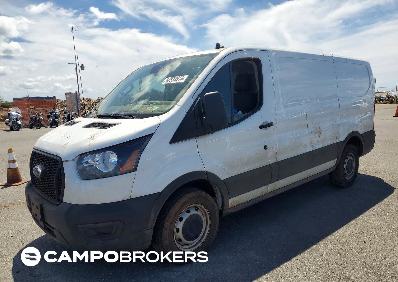 2024 Ford Transit, Water/Flood damage, Copart lot 47833916