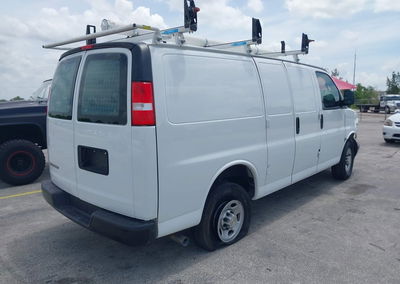2024 Chevrolet Express Cargo Rwd 2500 Regular Wheelbase Wt, All Over damage, Iaai lot 45419336, photo 4 of 16