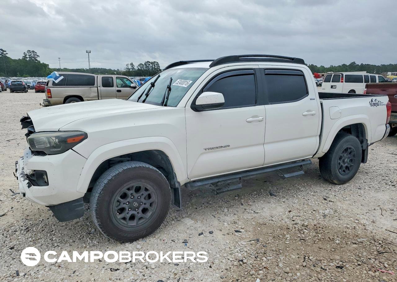 2020 Toyota Tacoma Sr5 V6, uszkodzenie: Przód, Copart lot 52400016