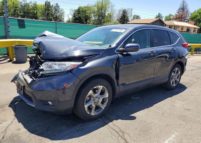 2019 Honda Cr-v Ex, uszkodzenie: Przód, Copart lot 57257196