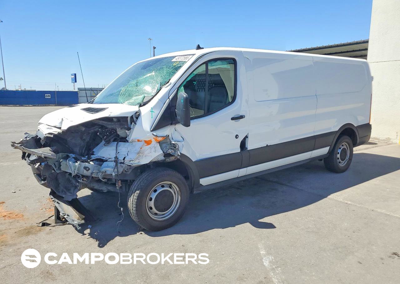 2023 Ford Transit T-150, пошкодження: Передня частина, Copart лот 49372566