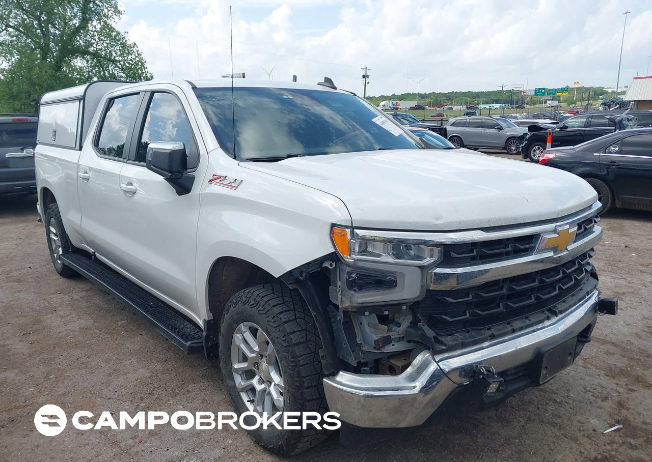 2023 Chevrolet Silverado 1500 4wd  Standard Bed Lt, пошкодження: Передня частина, Iaai лот 44859393