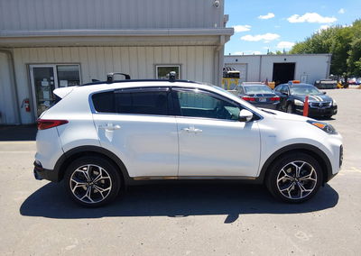 2021 Kia Sportage Sx Turbo, Rear damage, Iaai lot 45352857, photo 14 of 17