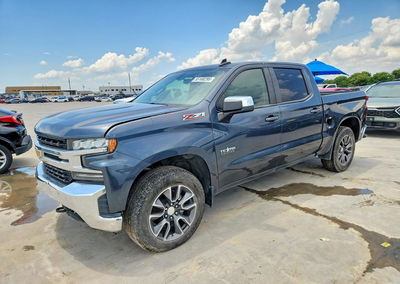 2021 Chevrolet Silverado K1500 Lt, Front End damage, Copart lot 55168296