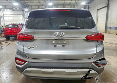 2019 Hyundai Santa Fe Ultimate 2.4l, Side damage, Copart lot 45581386, photo 6 of 15