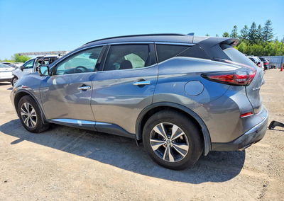 2021 Nissan Murano Sv, daño Lateral, Copart lote 54057306, foto 2 de 14