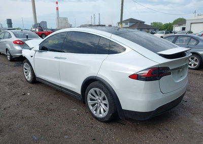 2019 Tesla Model X 100d/75d/long Range/standard Range, daño Frontal, Iaai lote 44985658, foto 3 de 21