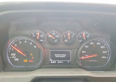 2024 Chevrolet Silverado K1500, daño Frontal, Copart lote 53204506, foto 9 de 13