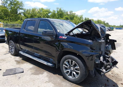 2020 Chevrolet Silverado 1500 4wd  Short Bed Rst, daño Frontal, Iaai lote 45076580