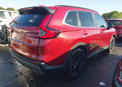2023 Honda Cr-v Hybrid Sport, пошкодження: Лівий бік, Iaai лот 45022564, фото 4 з 16
