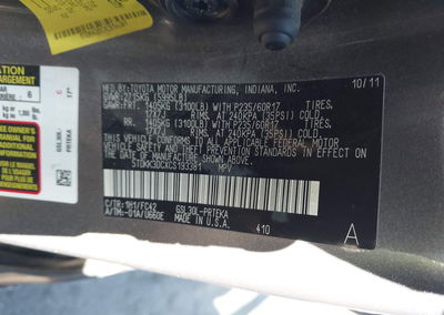 2012 Toyota Sienna Le V6 8 Passenger, uszkodzenie: Lewy bok, Iaai lot 45347643, zdjęcie 9 z 16