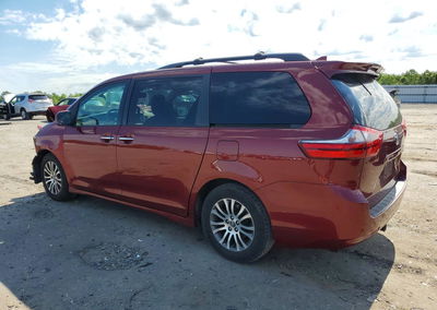 2020 Toyota Sienna Xle Premium 8-passenger, Front End damage, Copart lot 53019486, photo 2 of 15