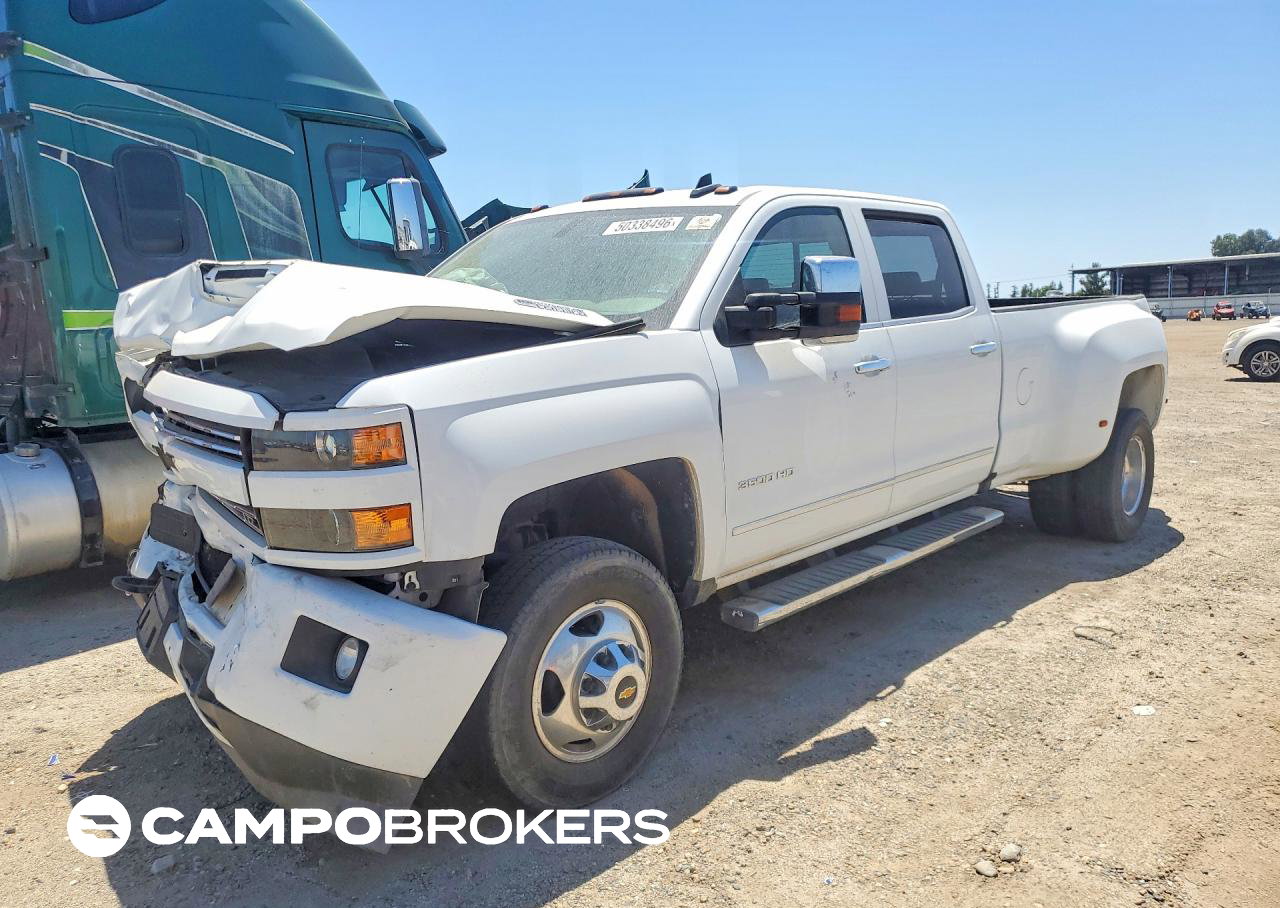 2019 Chevrolet Silverado K3500 Ltz, uszkodzenie: Przód, Copart lot 50338496