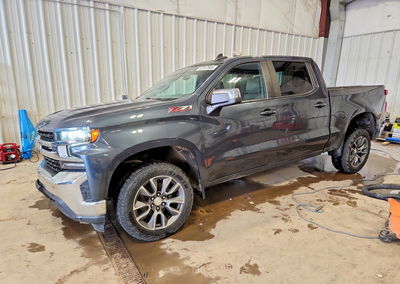 2019 Chevrolet Silverado K1500 Lt, Front End damage, Copart lot 57917606