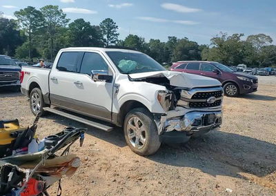 2021 Ford F150 Supercrew, uszkodzenie: Przód, Copart lot 70389915, zdjęcie 13 z 13