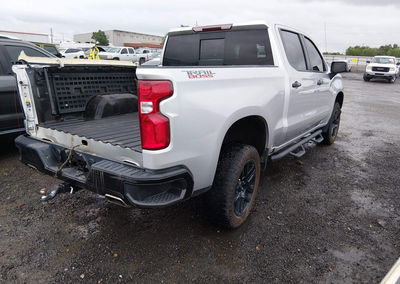 2021 Chevrolet Silverado 1500 4wd  Short Bed Lt Trail Boss, Left Side damage, Iaai lot 45155481, photo 4 of 18