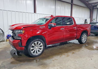 2021 Chevrolet Silverado K1500 High Country, daño Frontal, Copart lote 55790436