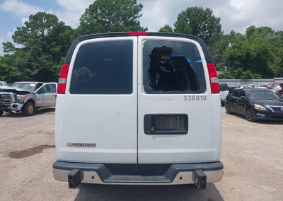 2023 Chevrolet Express Cargo Rwd 2500 Regular Wheelbase Wt, пошкодження: Правий бік, Iaai лот 45305203, фото 16 з 17