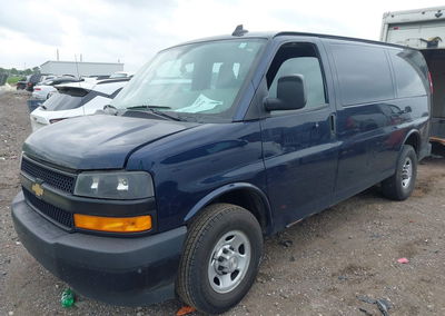 2020 Chevrolet Express Cargo Rwd 2500 Regular Wheelbase Wt, пошкодження: Normal Wear & Tear, Iaai лот 45332959, фото 2 з 18