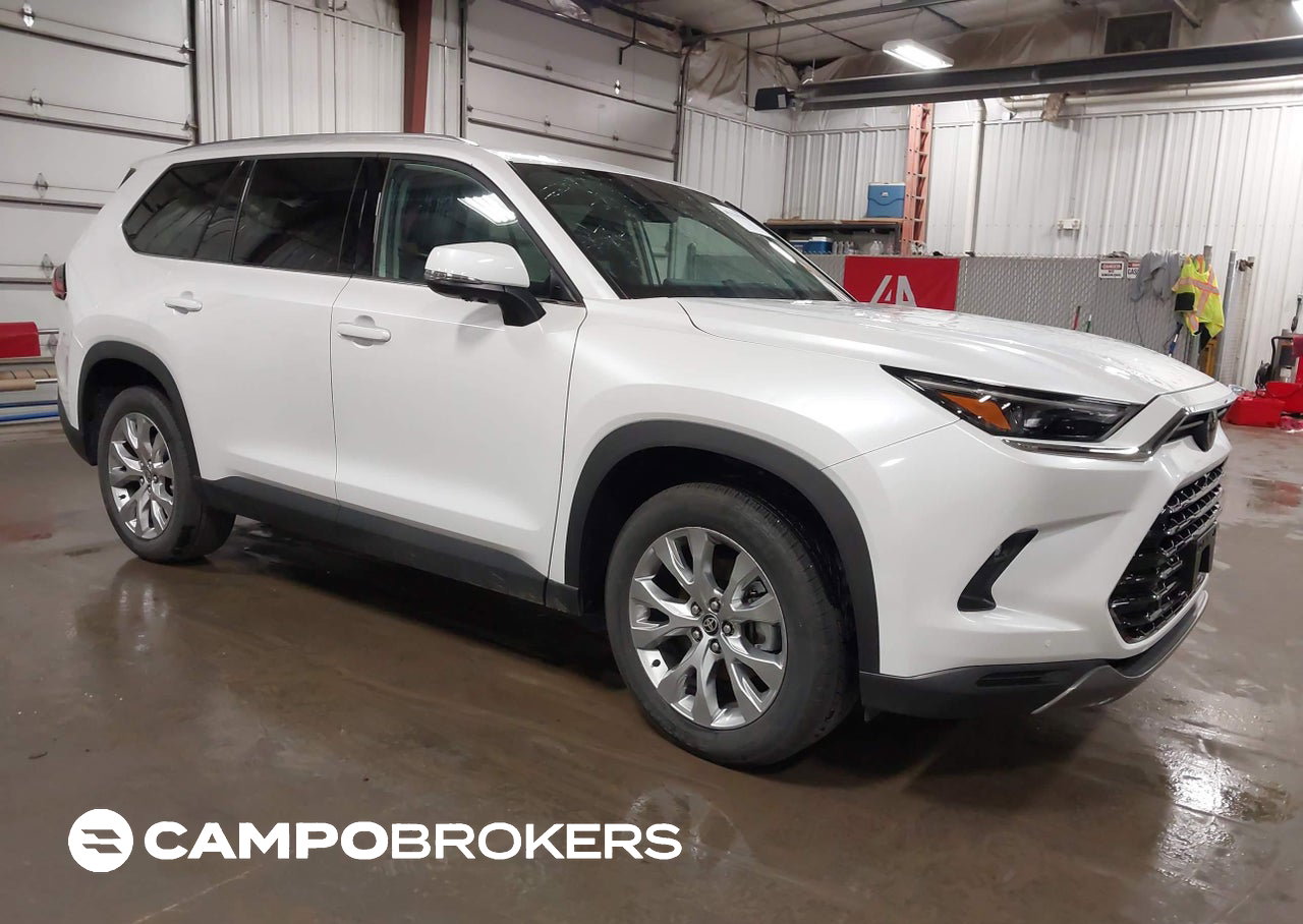 2025 Toyota Grand Highlander Hybrid Limited, Hail damage, Iaai lot 45334316