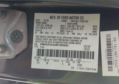 2021 Ford Transit Connect Xl Passenger, пошкодження: Normal Wear & Tear, Iaai лот 45005687, фото 9 з 16