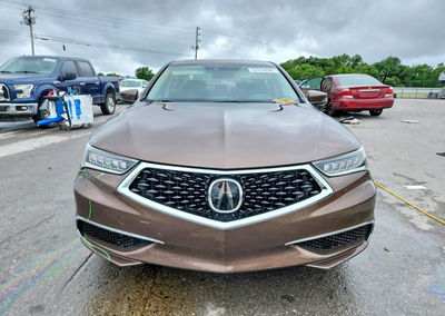 2020 Acura Tlx Technology, daño Frontal, Copart lote 57916246, foto 5 de 12