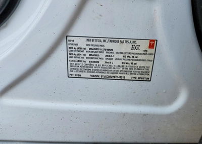 2019 Tesla Model X, uszkodzenie: Przód, Copart lot 56466666, zdjęcie 13 z 13