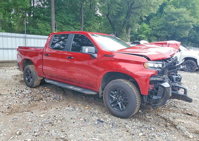 2021 Chevrolet Silverado K1500 Lt Trail Boss, uszkodzenie: Przód, Copart lot 57690736, zdjęcie 4 z 14
