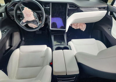 2020 Tesla Model X, пошкодження: Передня частина, Copart лот 47251826, фото 8 з 15