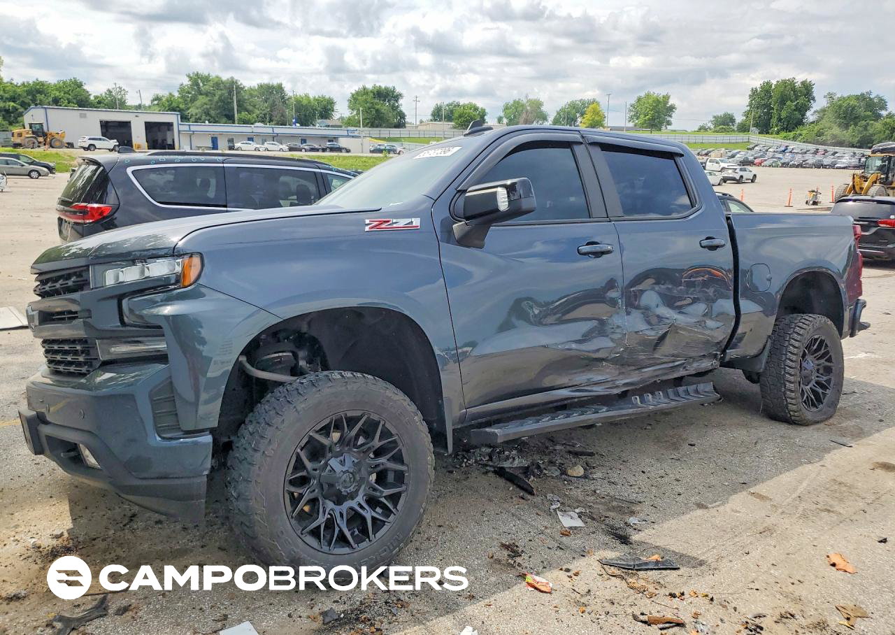 2022 Chevrolet Silverado Ltd K1500 Rst, пошкодження: По всьому кузову, Copart лот 55737396