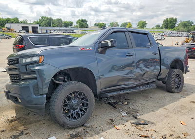 2022 Chevrolet Silverado Ltd K1500 Rst, daño Generalizado, Copart lote 55737396