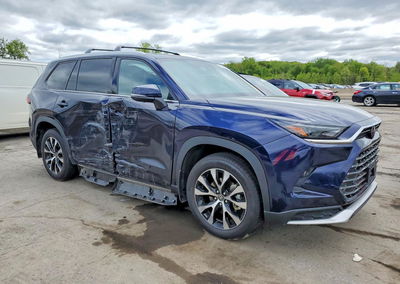 2026 Toyota Grand Highlander Hybrid Max Limited, Side damage, Copart lot 53609996, photo 4 of 13