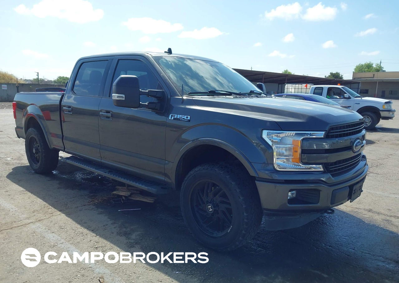 2020 Ford F-150 Lariat, Rear damage, Iaai lot 44956060