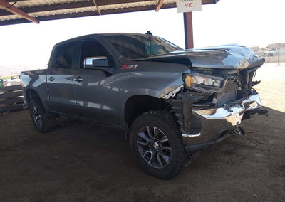 2022 Chevrolet Silverado 1500 Ltd 4wd  Short Bed Lt, daño Frontal, Iaai lote 45149599
