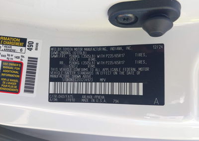 2025 Toyota Sienna Le, uszkodzenie: Zalanie, Iaai lot 42651377, zdjęcie 9 z 13