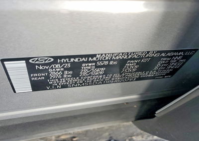 2023 Hyundai Santa Fe Limited, daño Trasero, Copart lote 52778236, foto 13 de 15