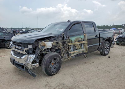 2022 Chevrolet Silverado Ltd K1500 Lt, пошкодження: Передня частина, Copart лот 58282536