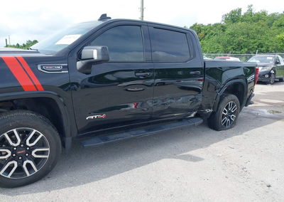 2020 Gmc Sierra 1500 4wd  Short Box At4, daño Lateral izquierdo, Iaai lote 45135732, foto 6 de 16