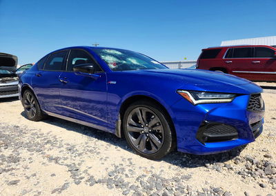 2023 Acura Tlx, daño Granizo, Copart lote 53176626, foto 4 de 12