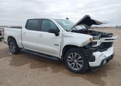 2021 Chevrolet Silverado 1500 2wd  Short Bed Rst, daño Frontal derecho, Iaai lote 44735677