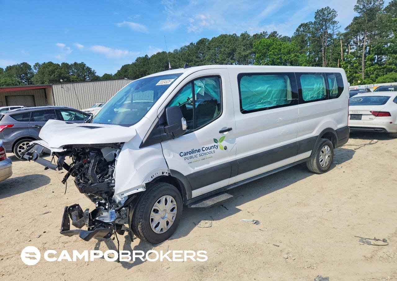 2024 Ford Transit T-350, Front End damage, Copart lot 55534926