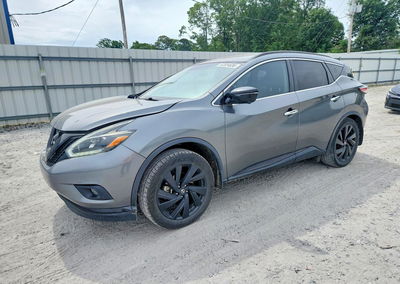 2018 Nissan Murano Sl, daño Frontal, Copart lote 52324636