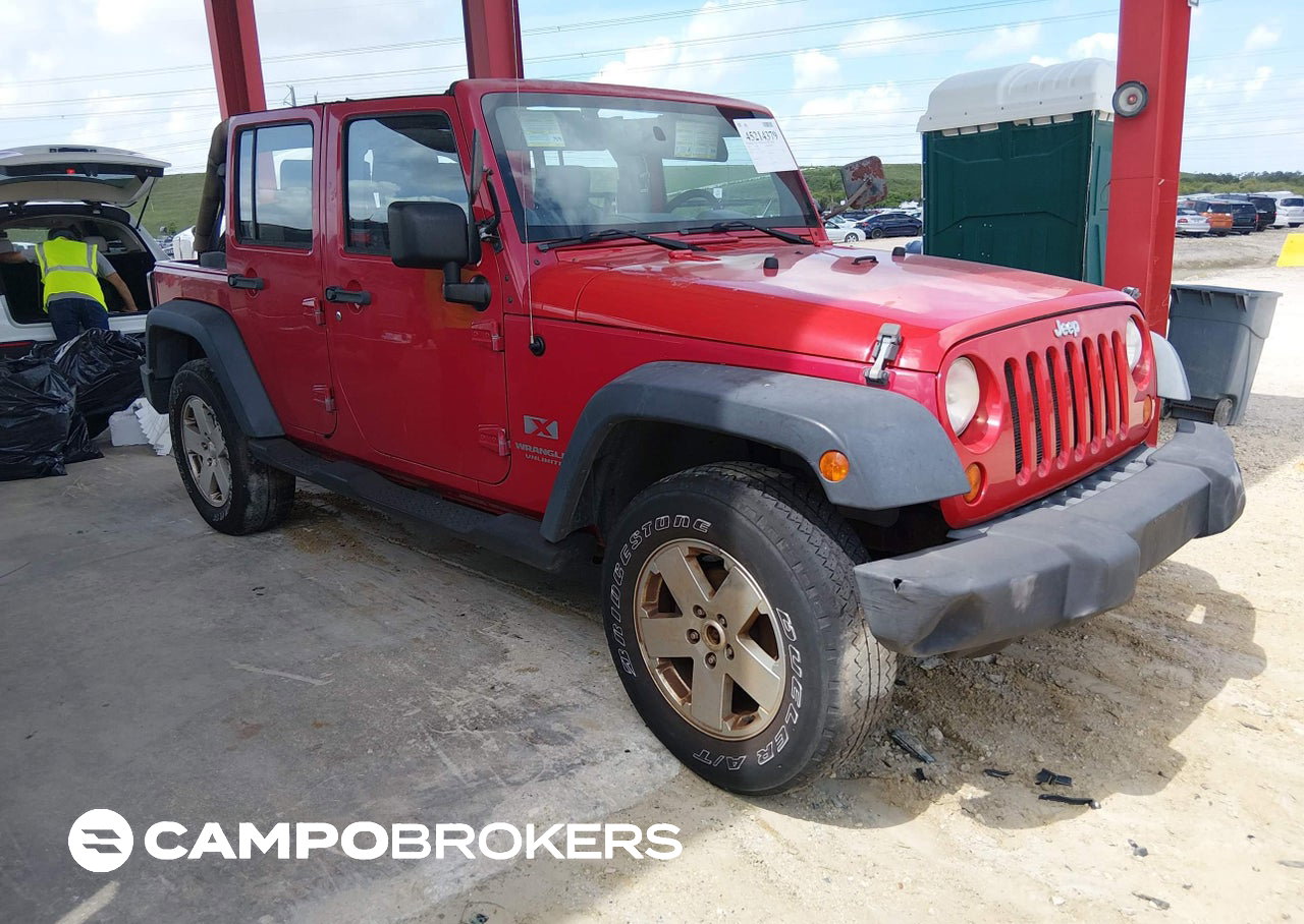 2007 Jeep Wrangler Unlimited X, Normal Wear & Tear damage, Iaai lot 45214379