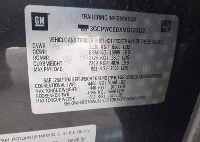 2021 Chevrolet Silverado 1500, пошкодження: Передня частина, Iaai лот 44717978, фото 9 з 11