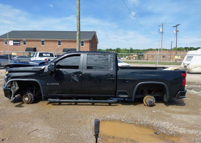 2021 Chevrolet Silverado 2500hd 4wd  Standard Bed Ltz, daño Frontal, Iaai lote 45217176, foto 14 de 15