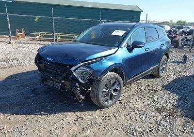 2025 Kia Sportage Hybrid Sx-prestige, Front End damage, Iaai lot 45082311, photo 2 of 17