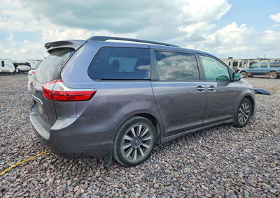 2019 Toyota Sienna Limited 7-passenger, uszkodzenie: Grad, Copart lot 54904116, zdjęcie 3 z 13