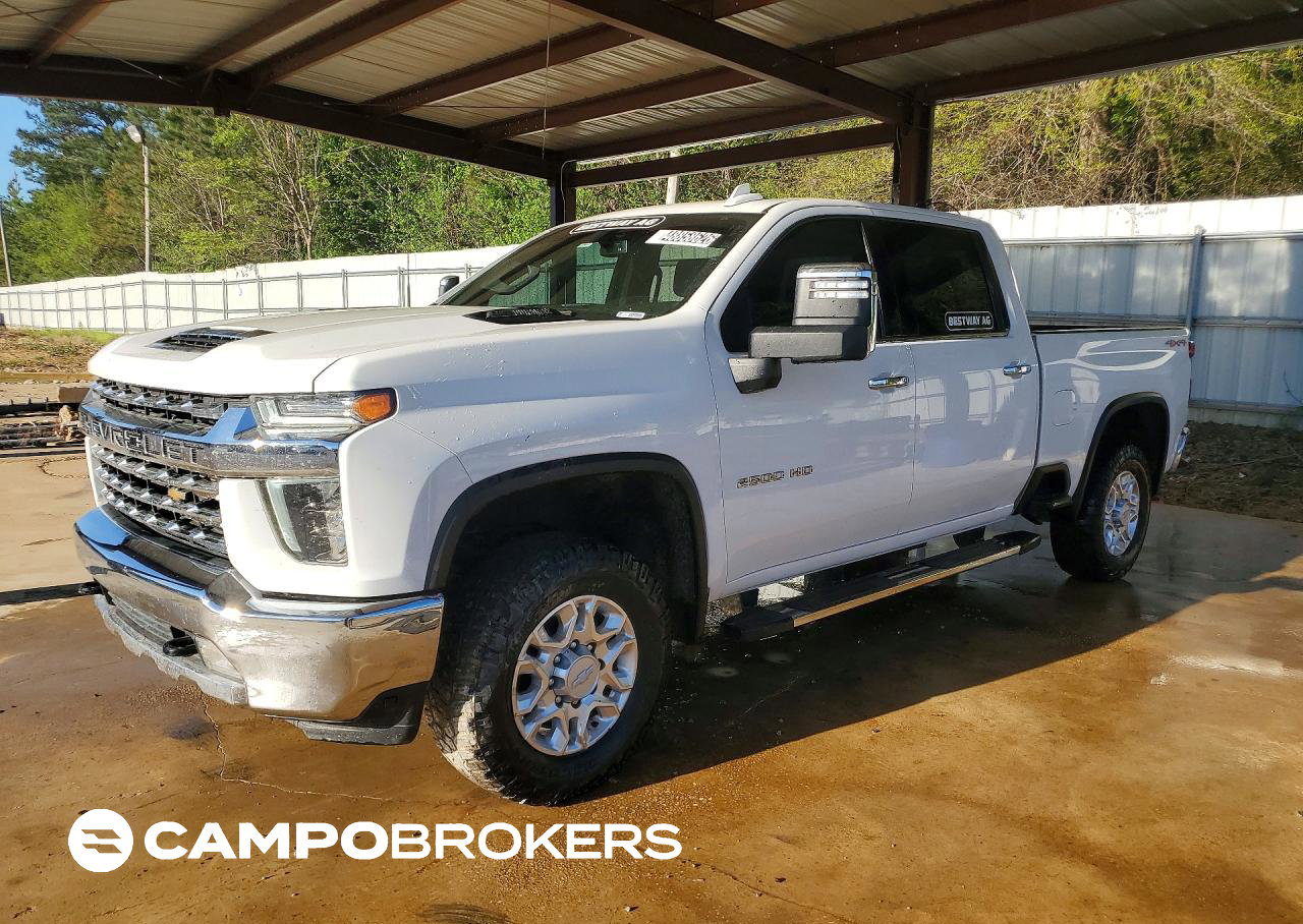 2023 Chevrolet Silverado K2500 Heavy Duty Ltz, пошкодження: Незначні вм’ятини/подряпини, Copart лот 52207576