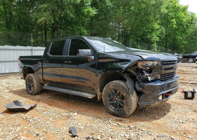 2020 Chevrolet Silverado K1500 Lt Trail Boss, Front End damage, Copart lot 55120736, photo 4 of 14