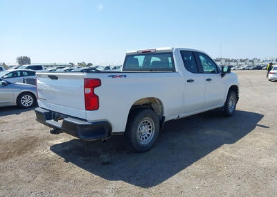2020 Chevrolet Silverado 1500 4wd  Standard Bed Wt, daño Lateral izquierdo, Iaai lote 45284414, foto 4 de 16